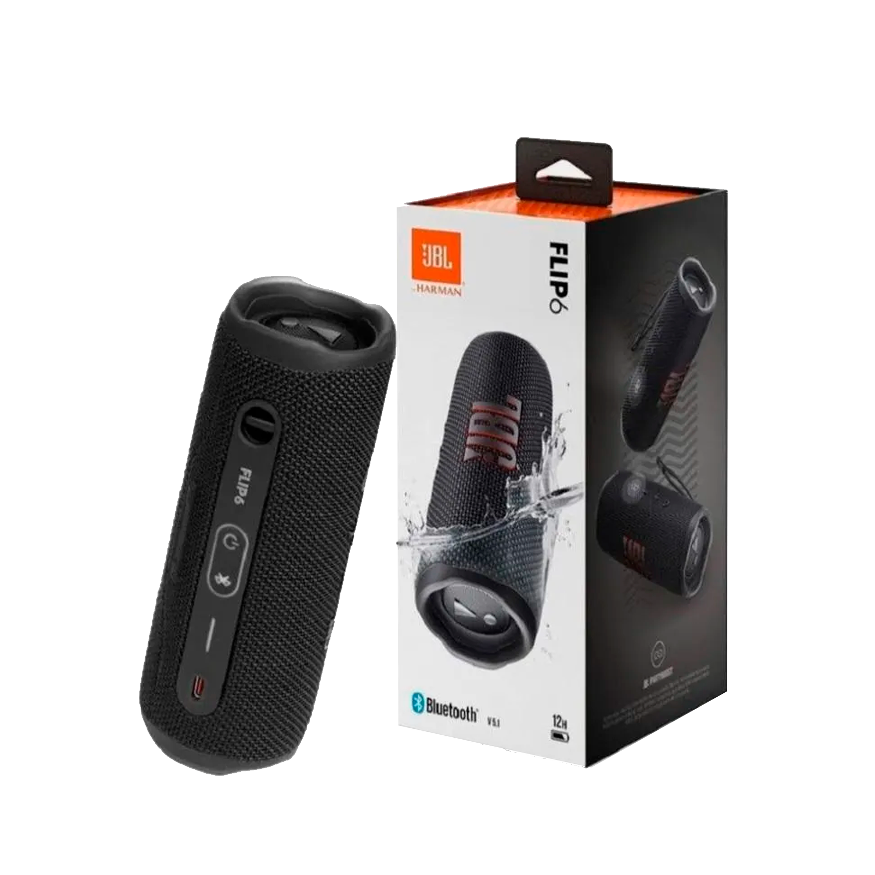 Parlante Bluetooth JBL Flip 6 Negro – blackcell.cl